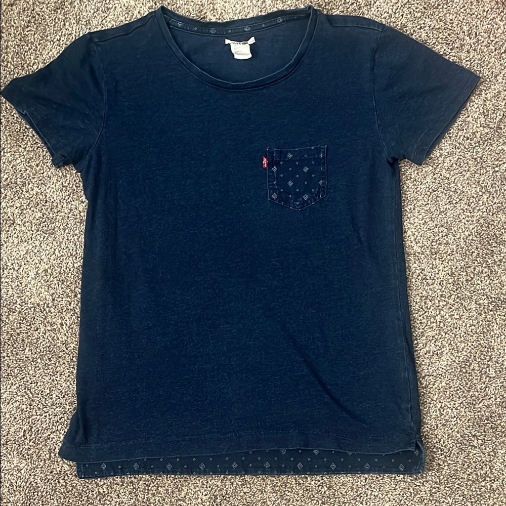 Levi's Blue Short Sleeve Tee